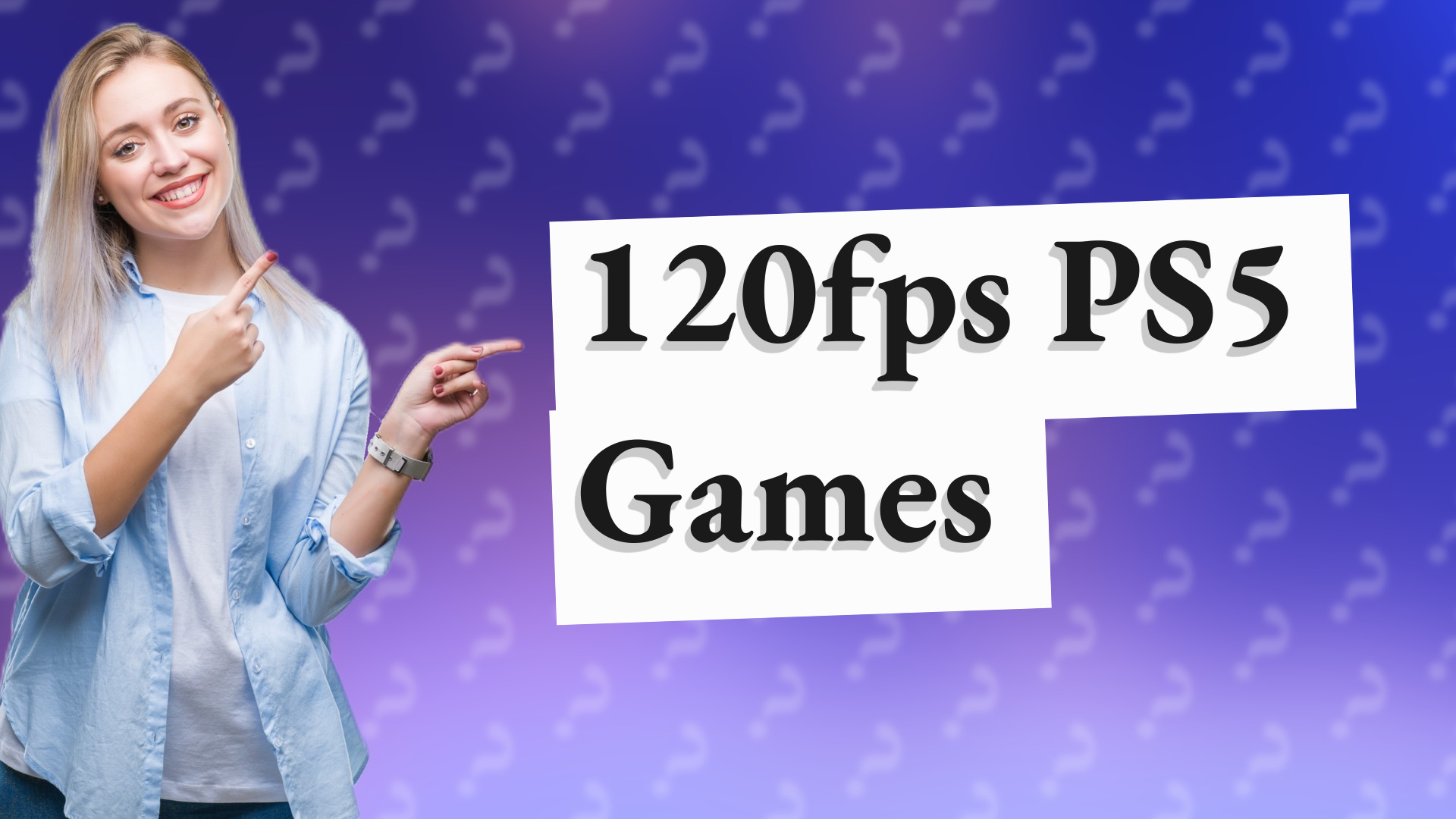 120fps PS5 Games