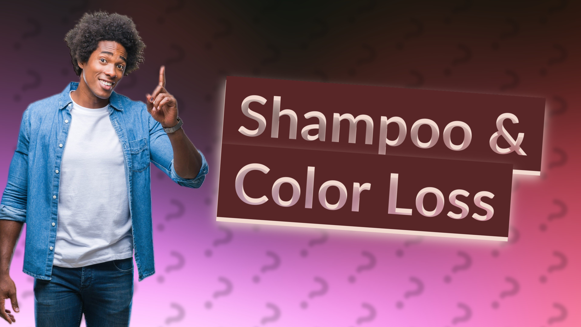 Shampoo & Color Loss