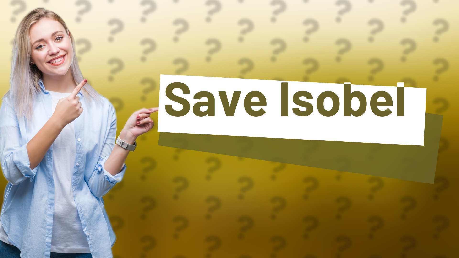Save Isobel