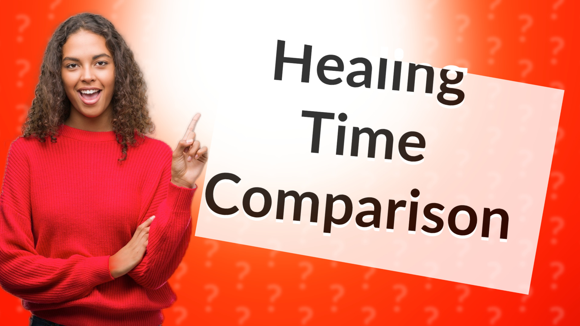 Healing Time Comparison