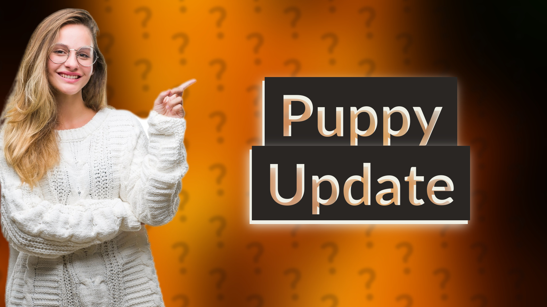 Puppy Update