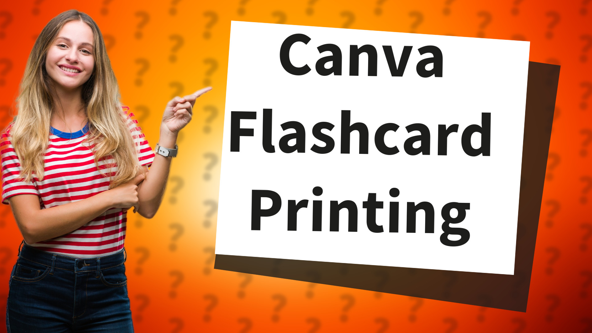 Canva Flashcard Printing