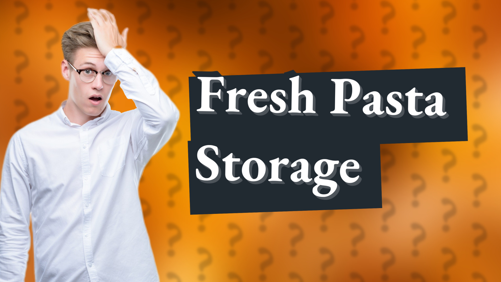 Fresh Pasta Storage