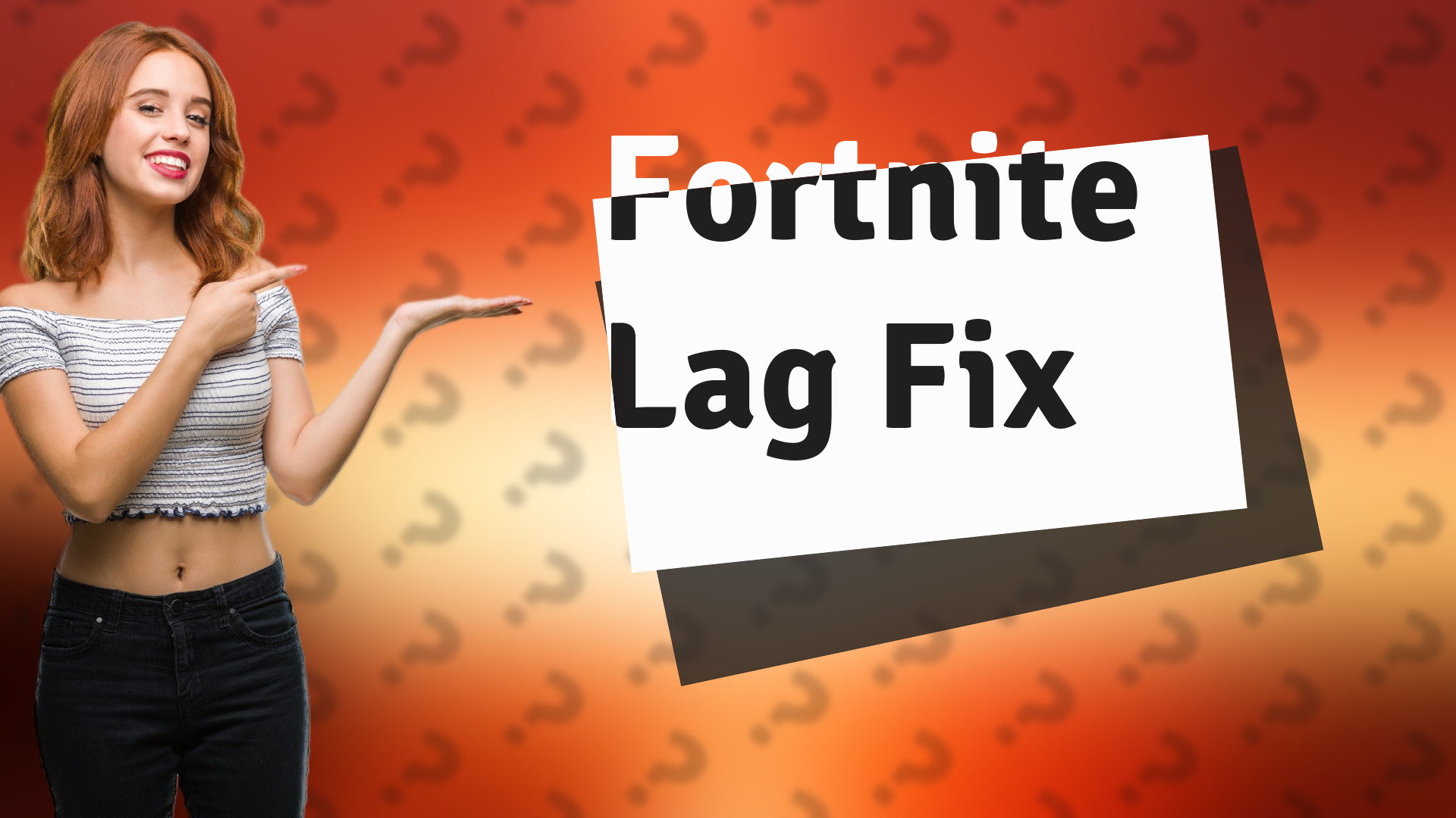 Fortnite Lag Fix