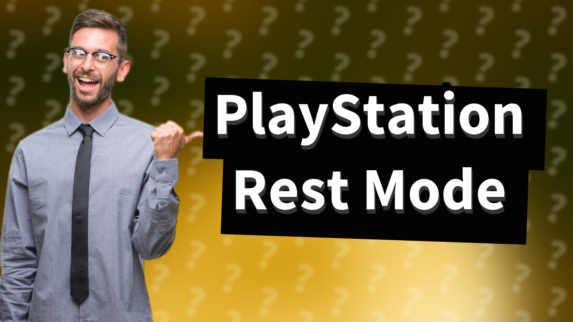 PlayStation Rest Mode