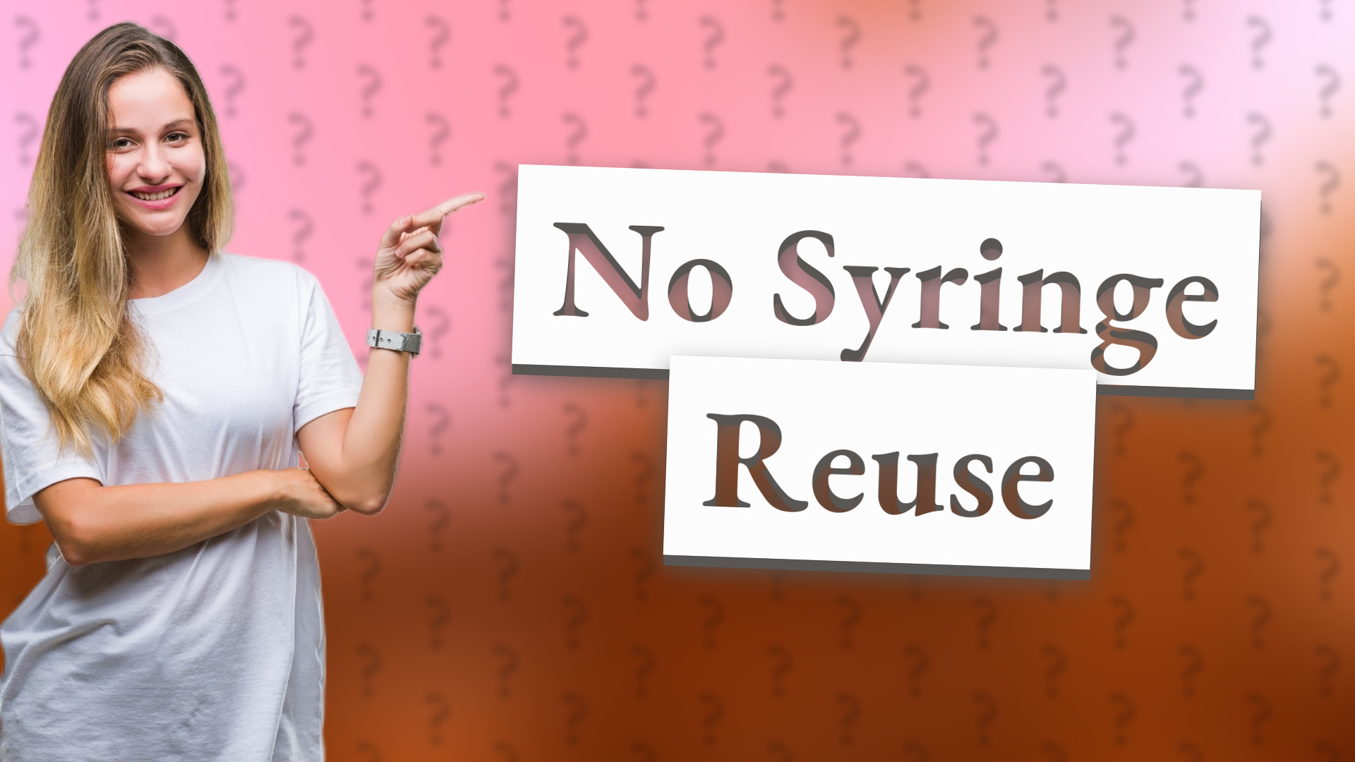 No Syringe Reuse
