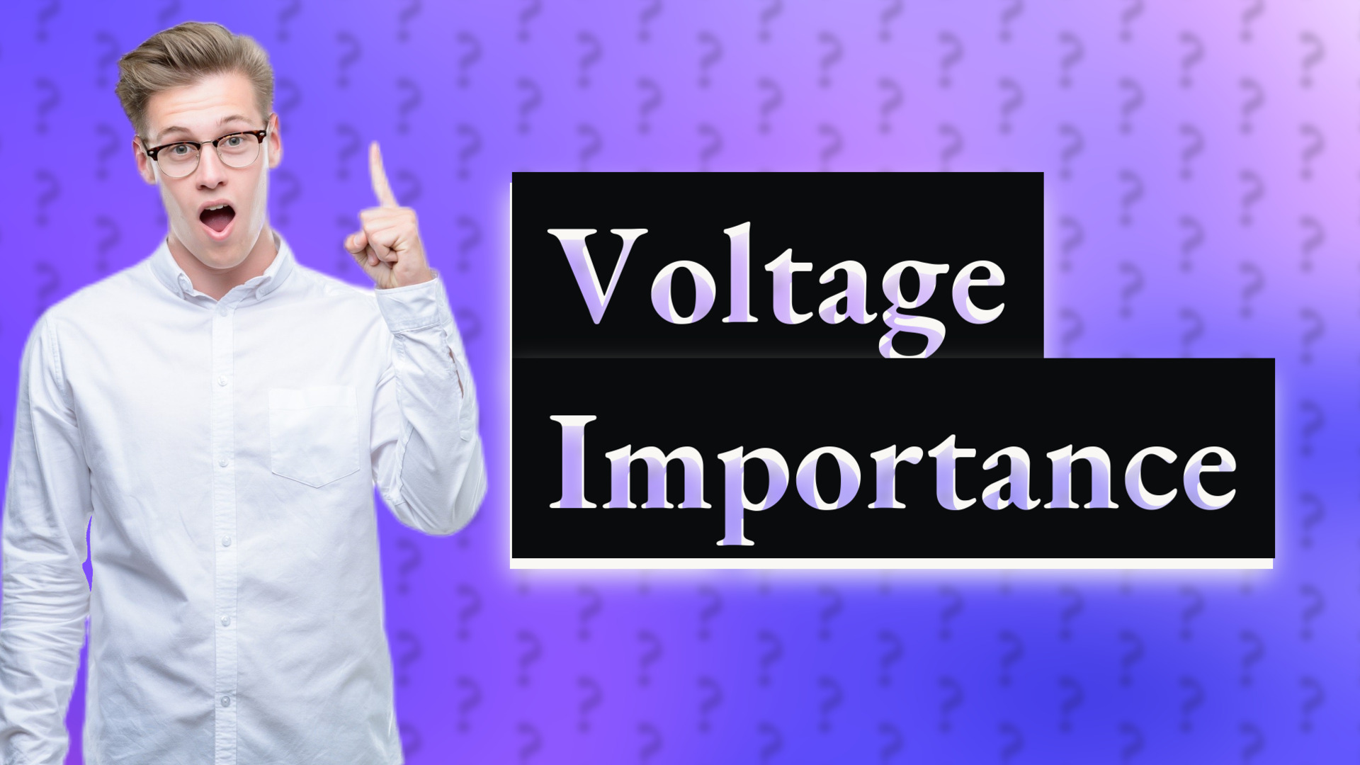 Voltage Importance