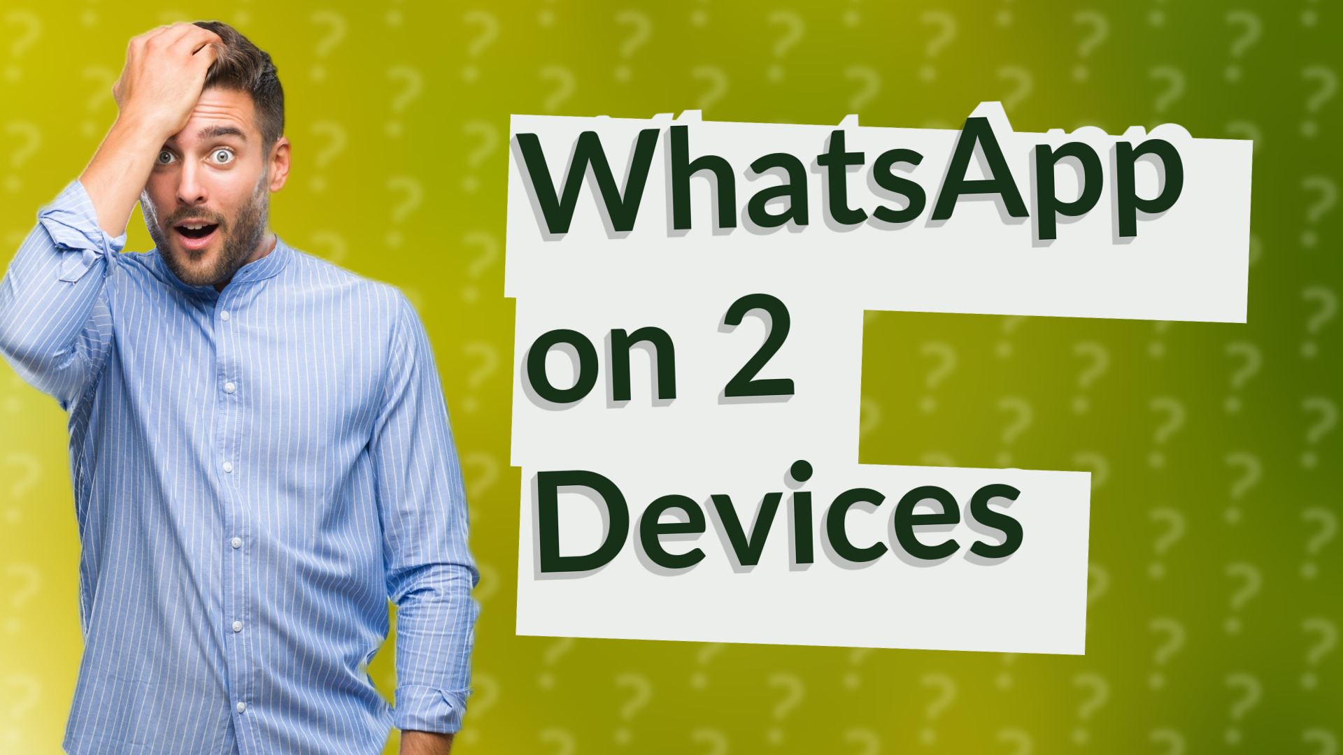 WhatsApp on 2 Devices