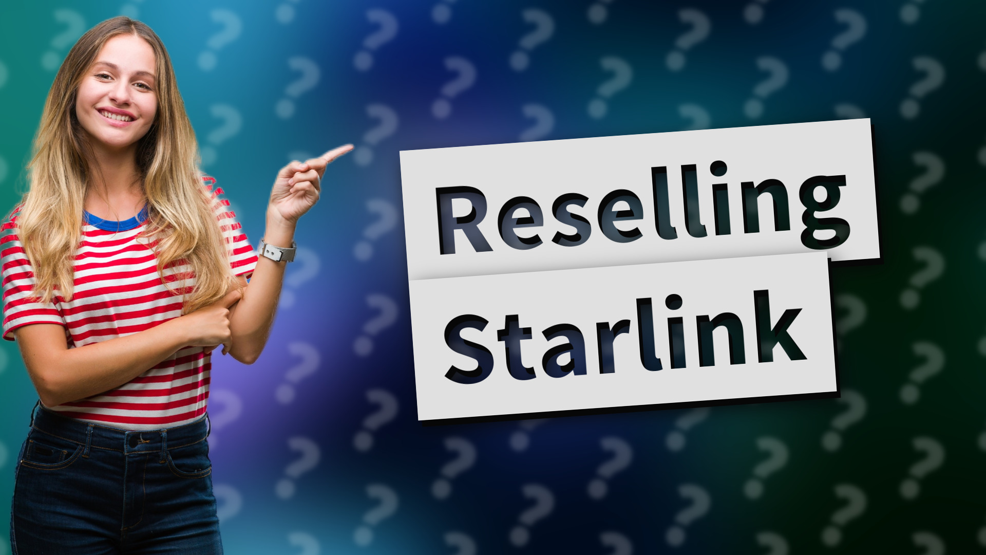 Reselling Starlink