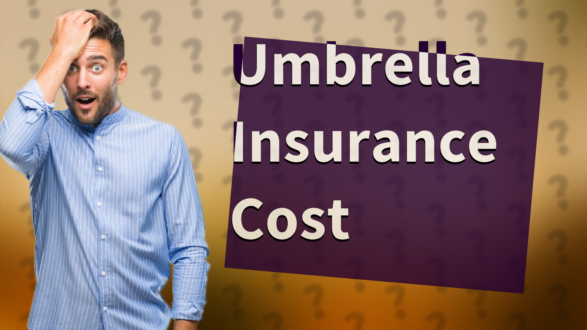 Umbrella Insurance Cost