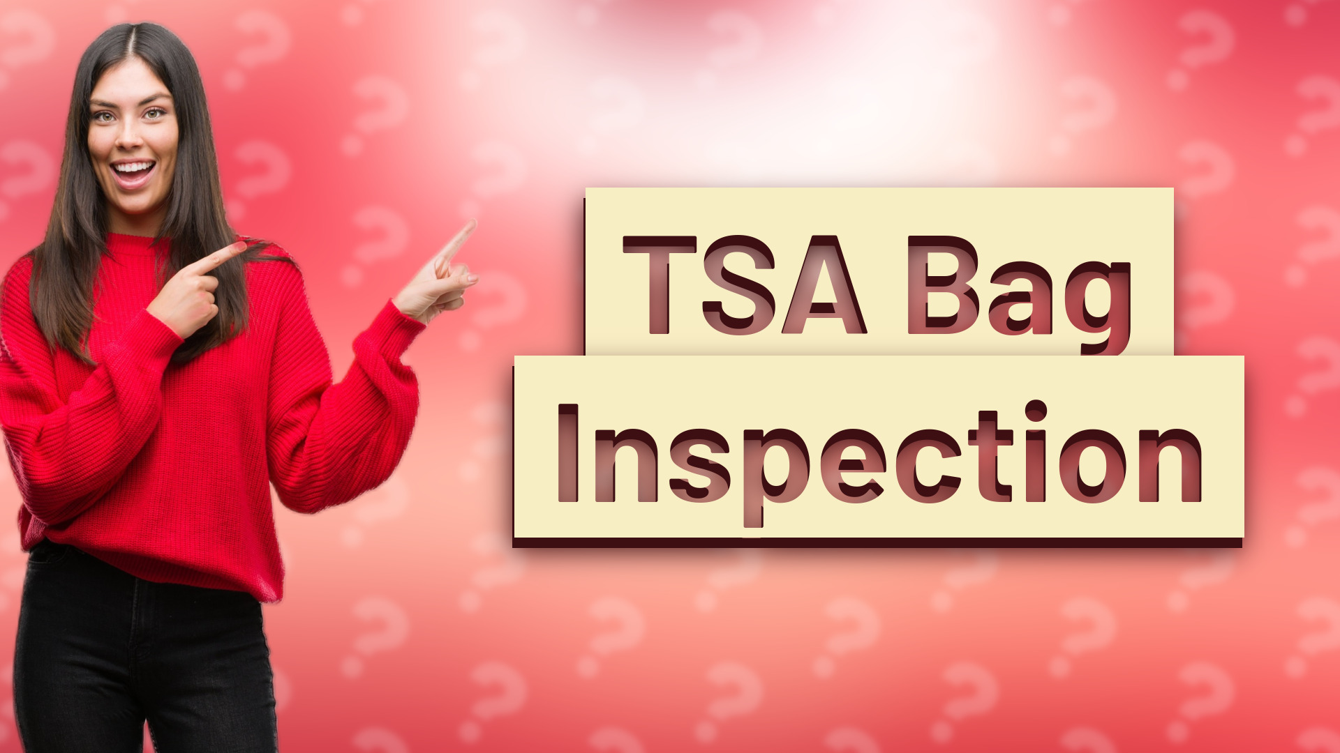 TSA Bag Inspection