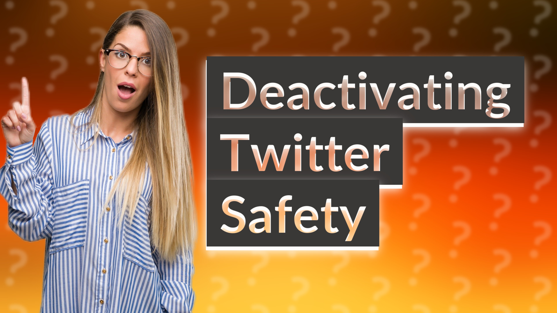 Deactivating Twitter Safety