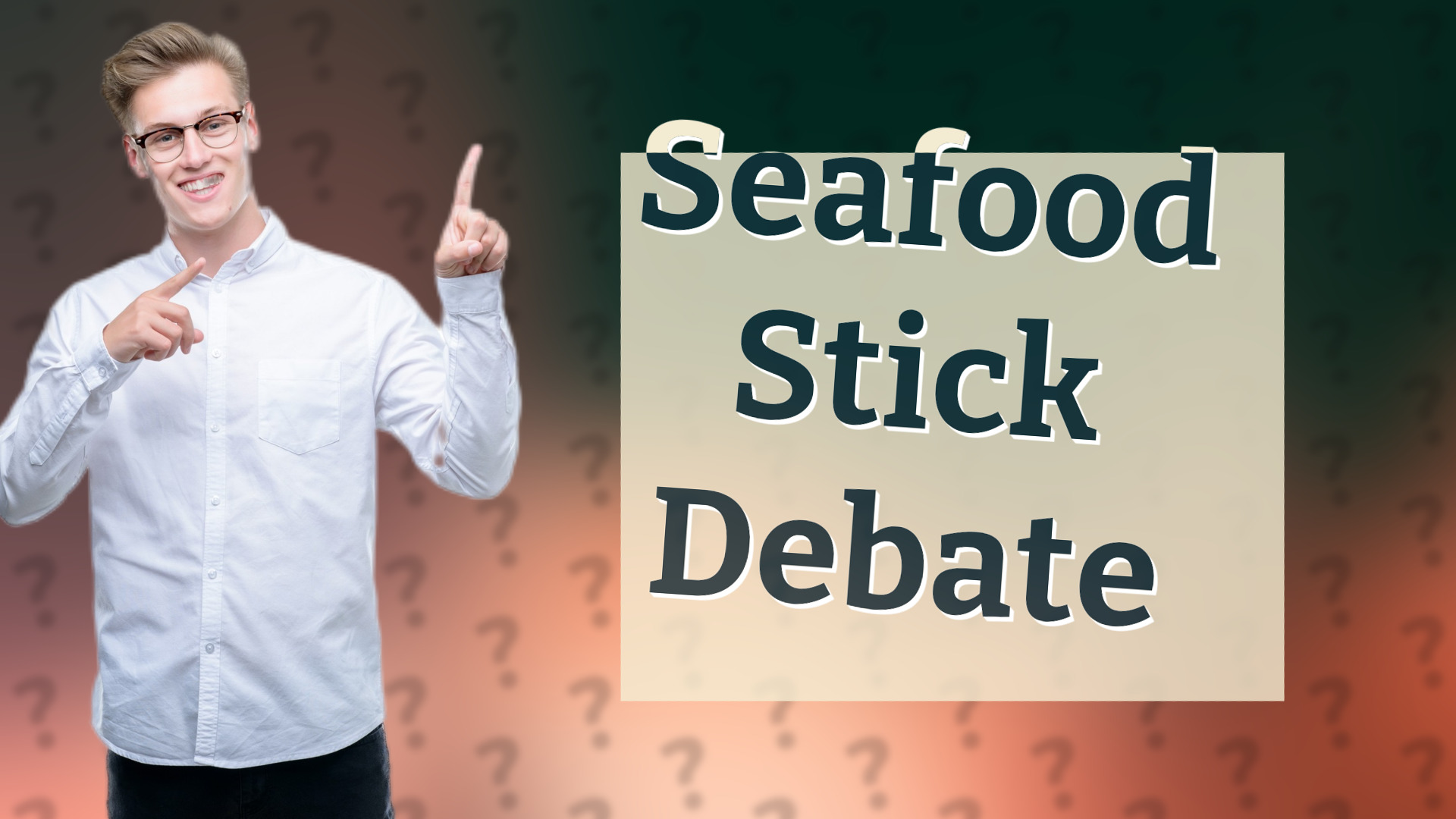 Seafood Stick Debate