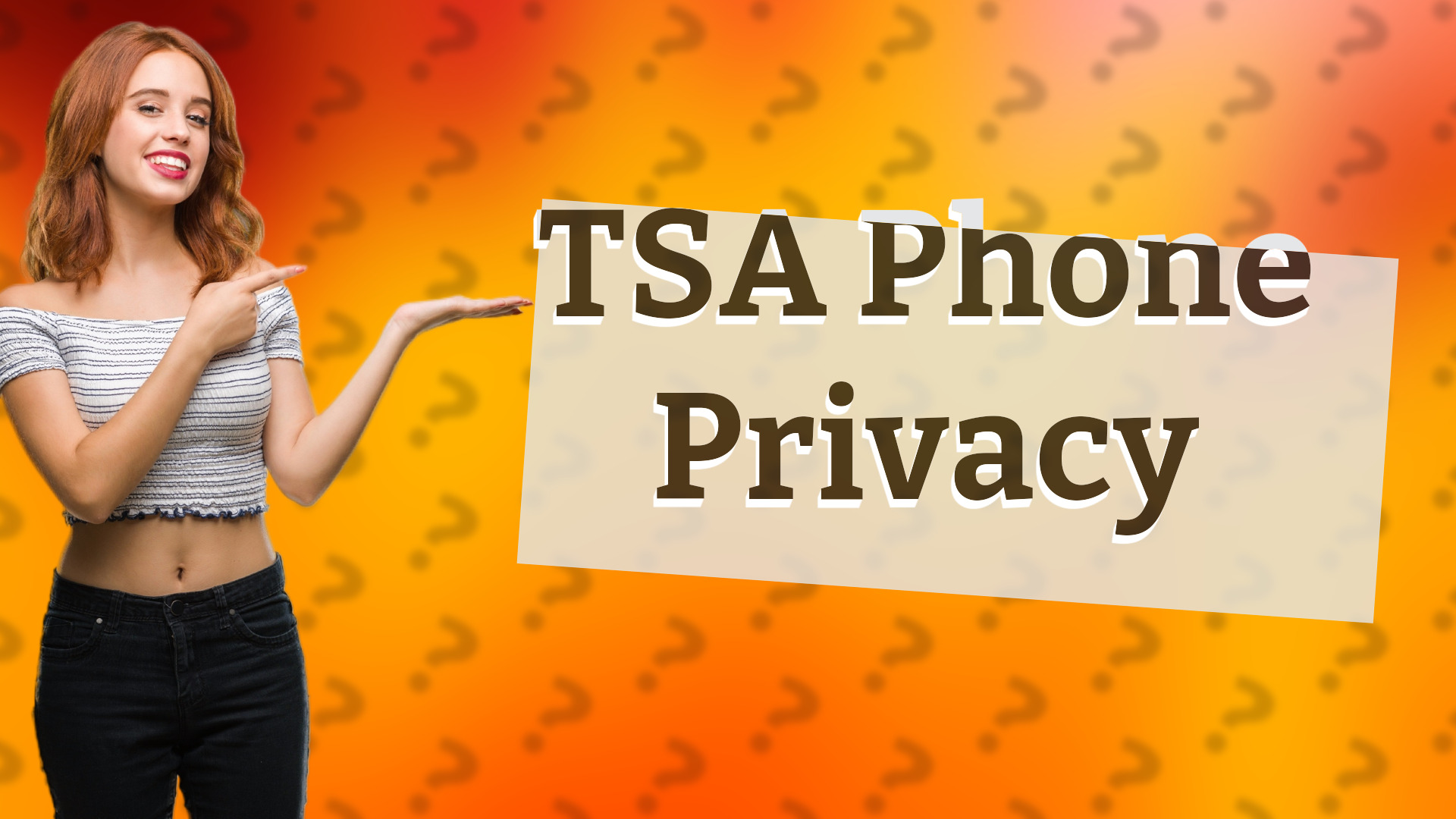 TSA Phone Privacy