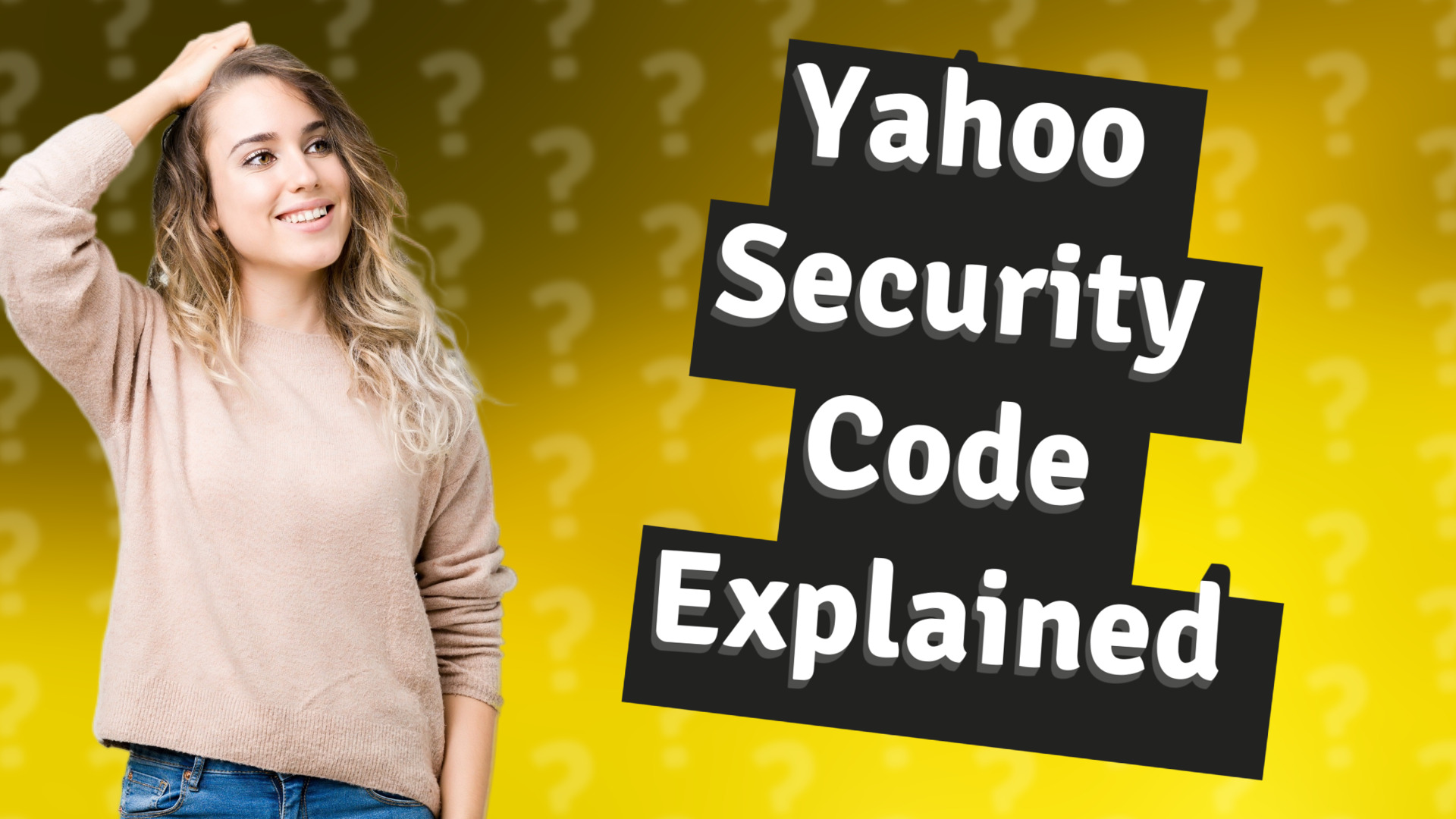 Yahoo Security Code Explained