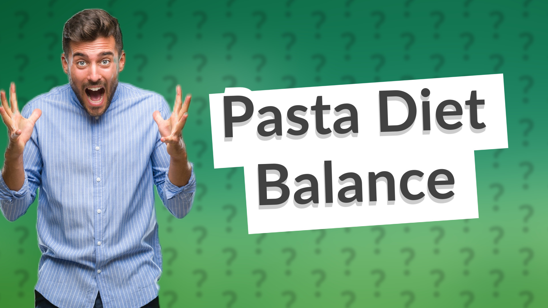 Pasta Diet Balance