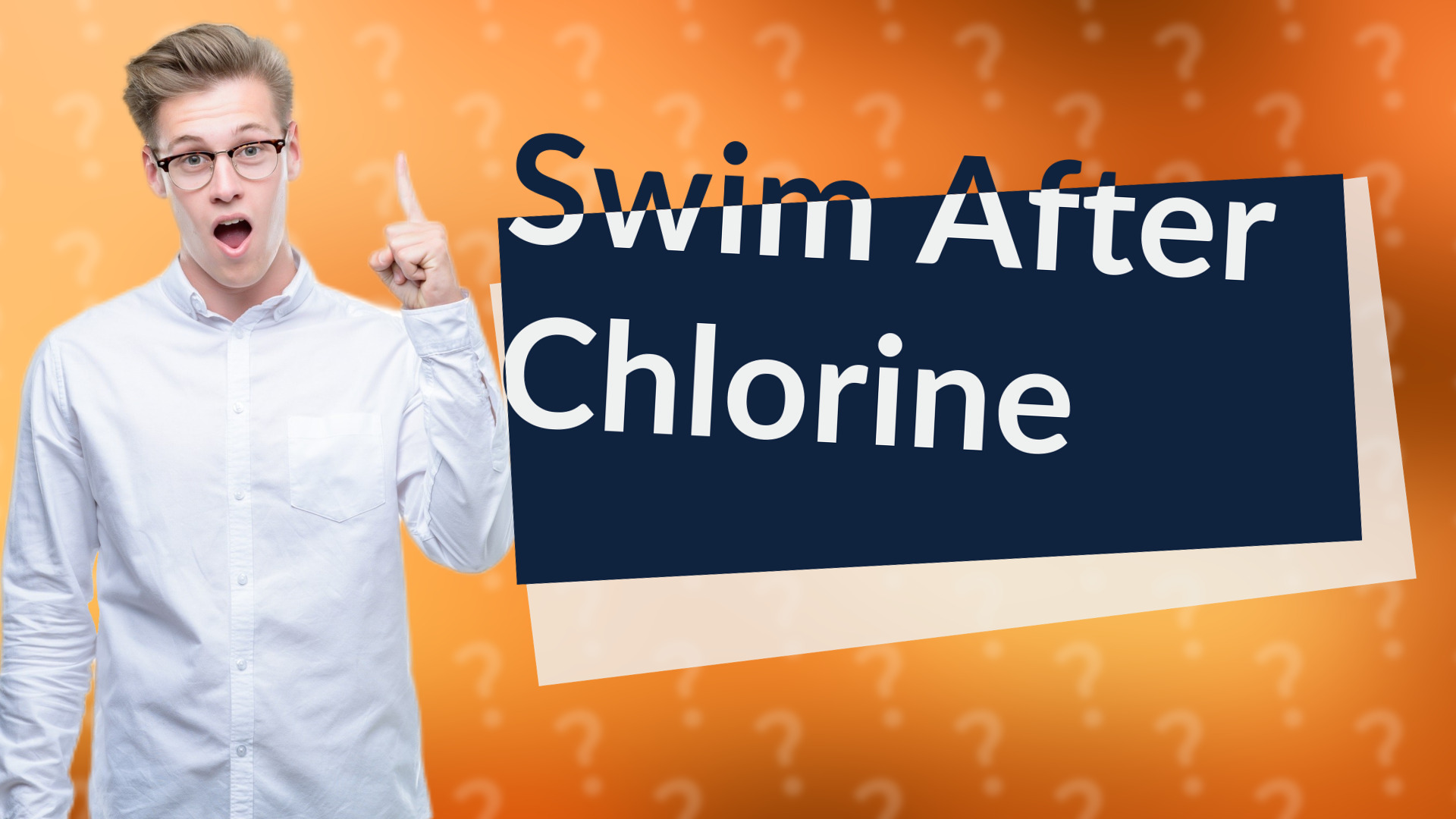 Swim After Chlorine