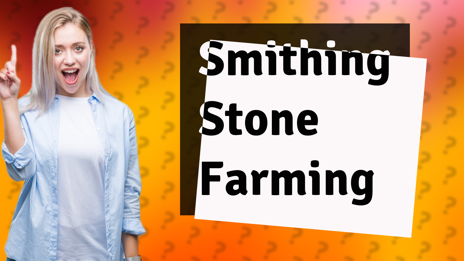 Smithing Stone Farming