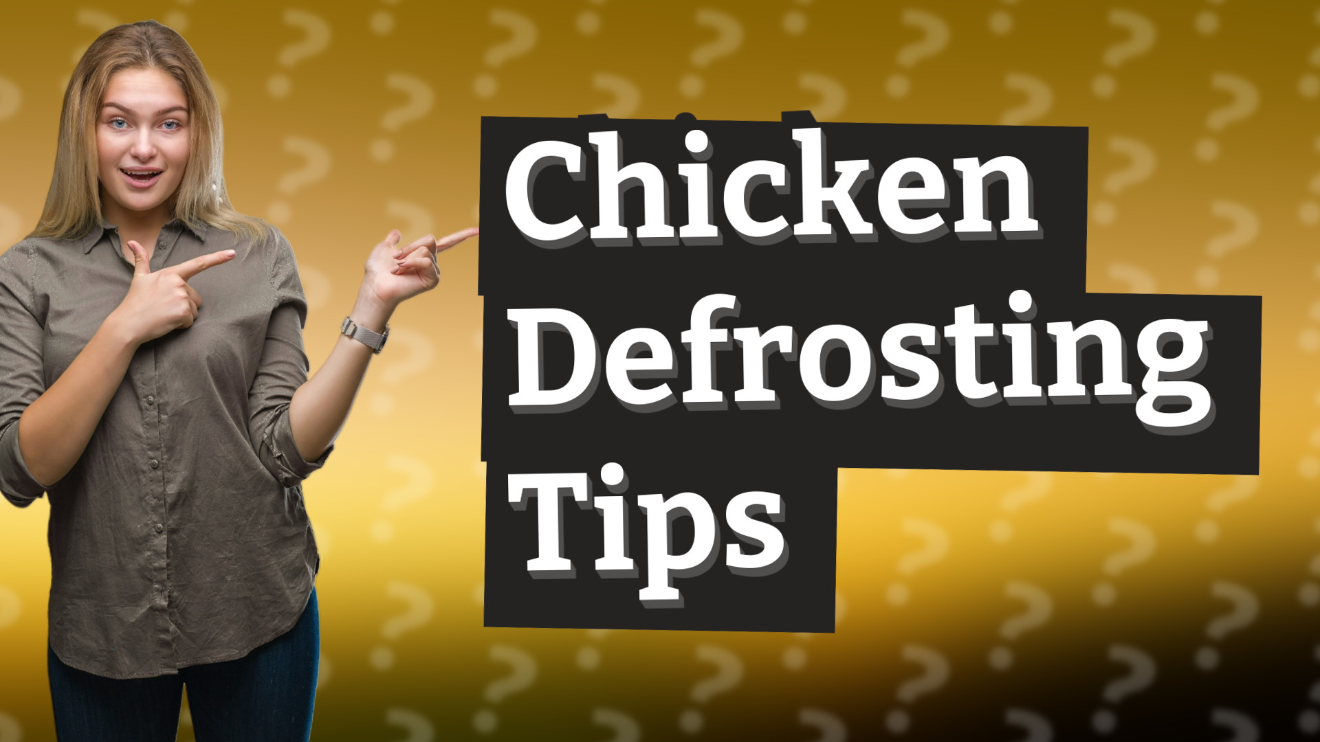 Chicken Defrosting Tips