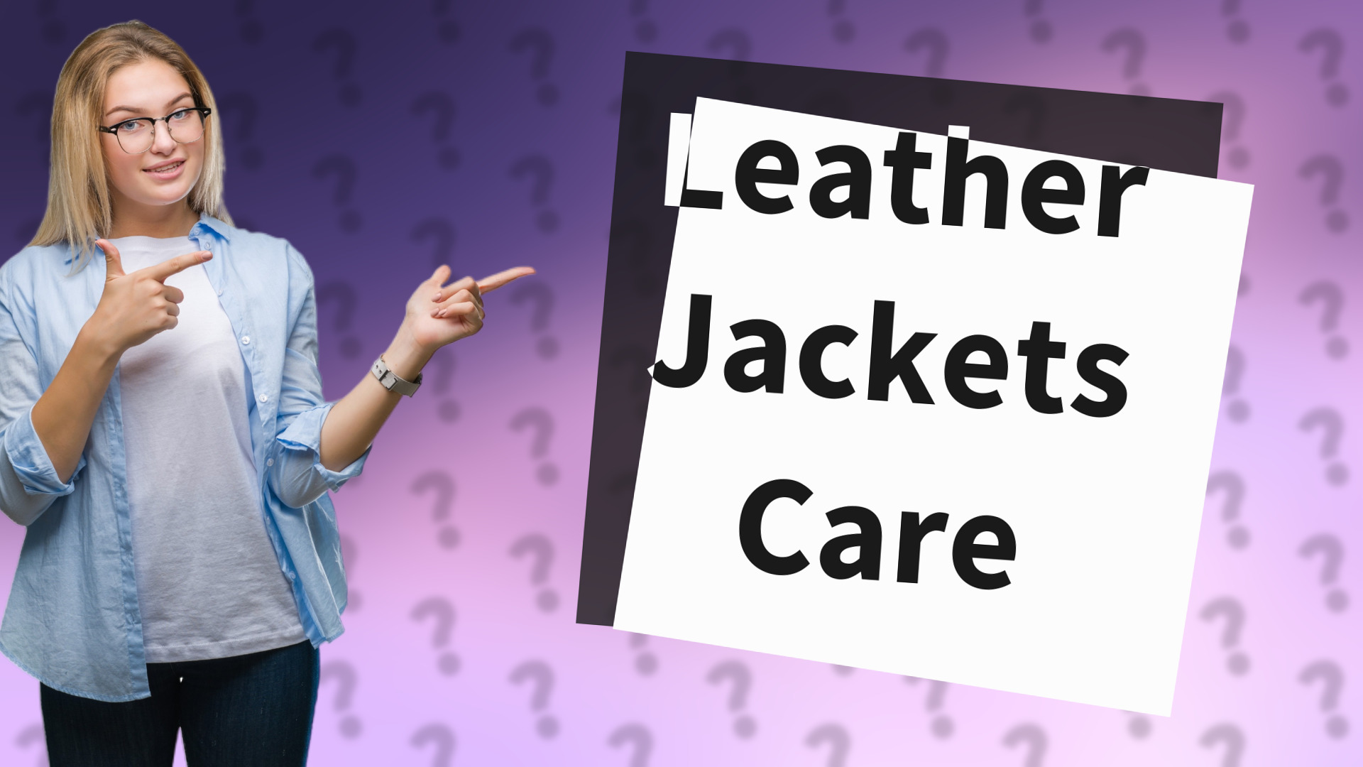 Leather Jackets Care