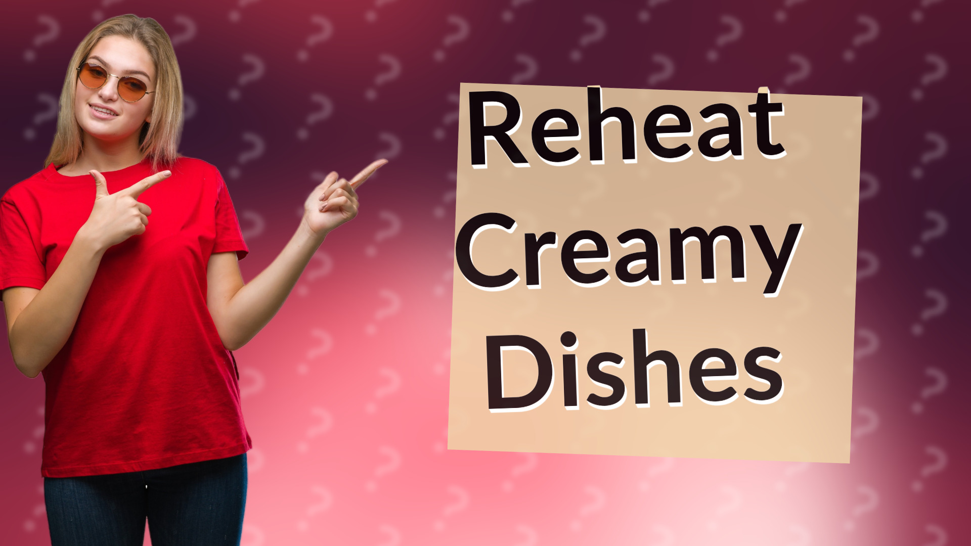 Reheat Creamy Dishes