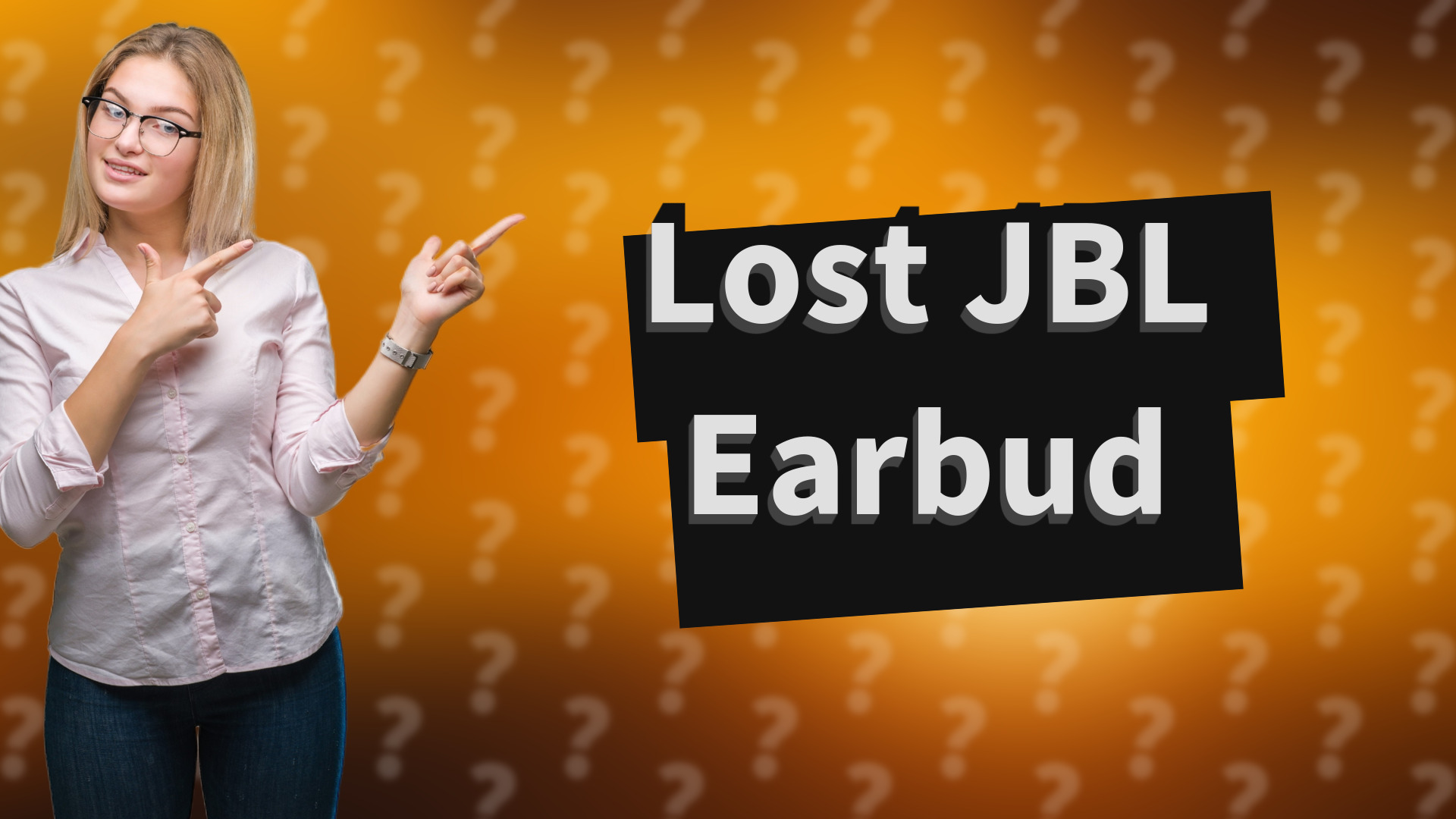 Lost JBL Earbud
