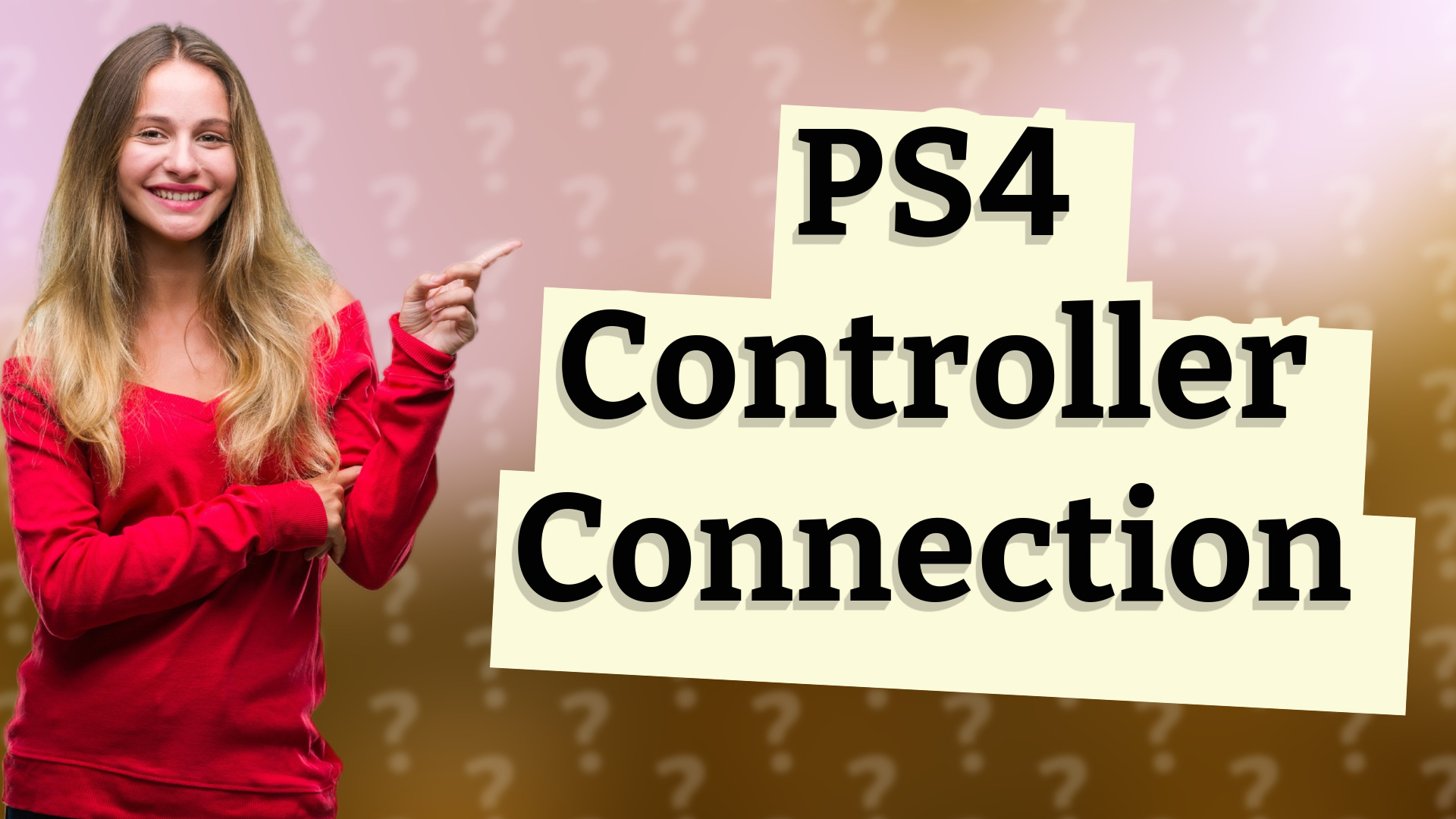 PS4 Controller Connection
