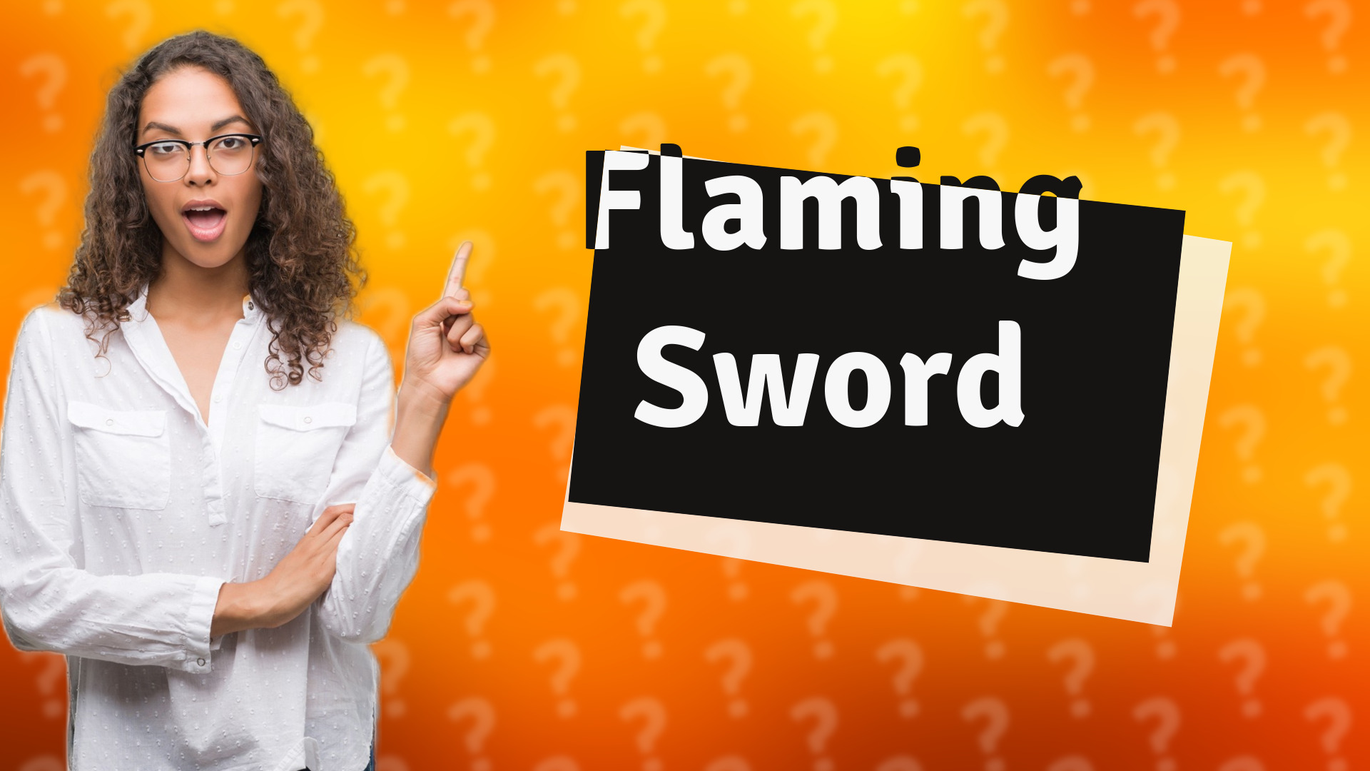 Flaming Sword