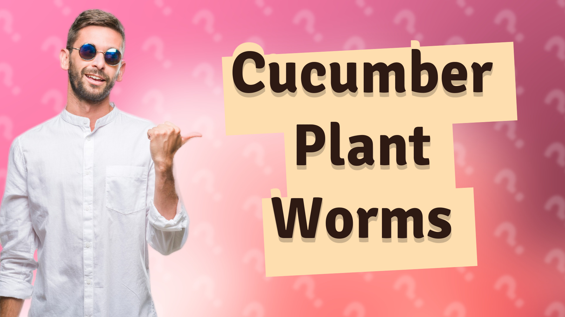 Cucumber Plant Worms