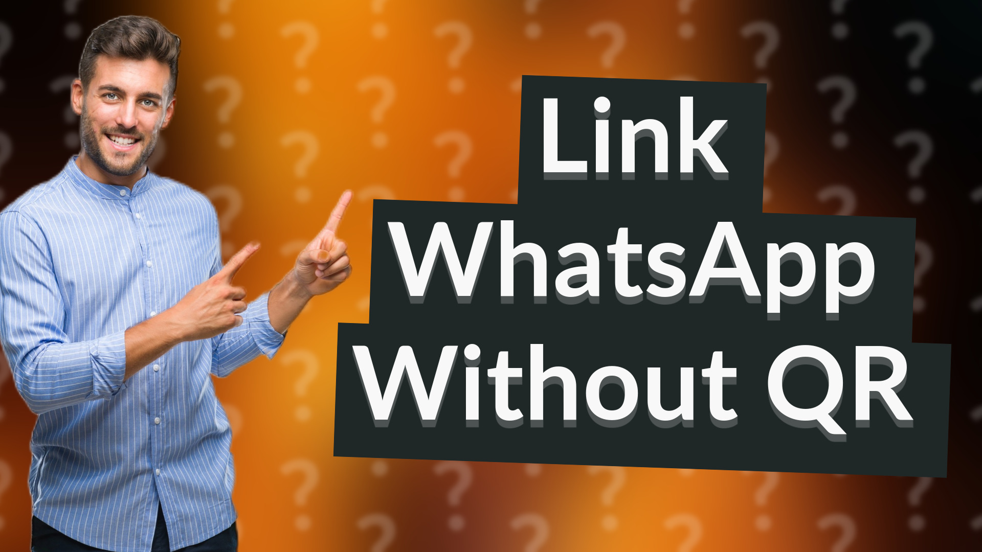 Link WhatsApp Without QR