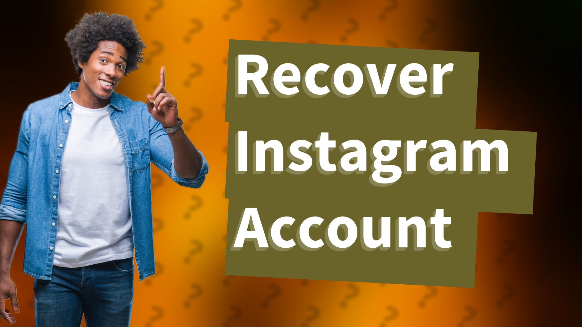 Recover Instagram Account
