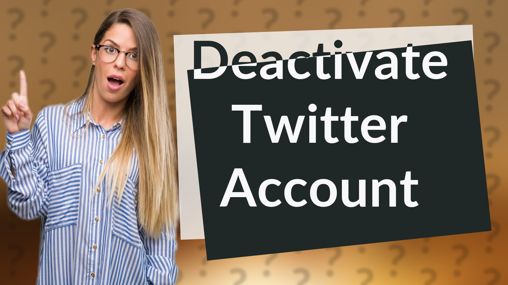 Deactivate Twitter Account