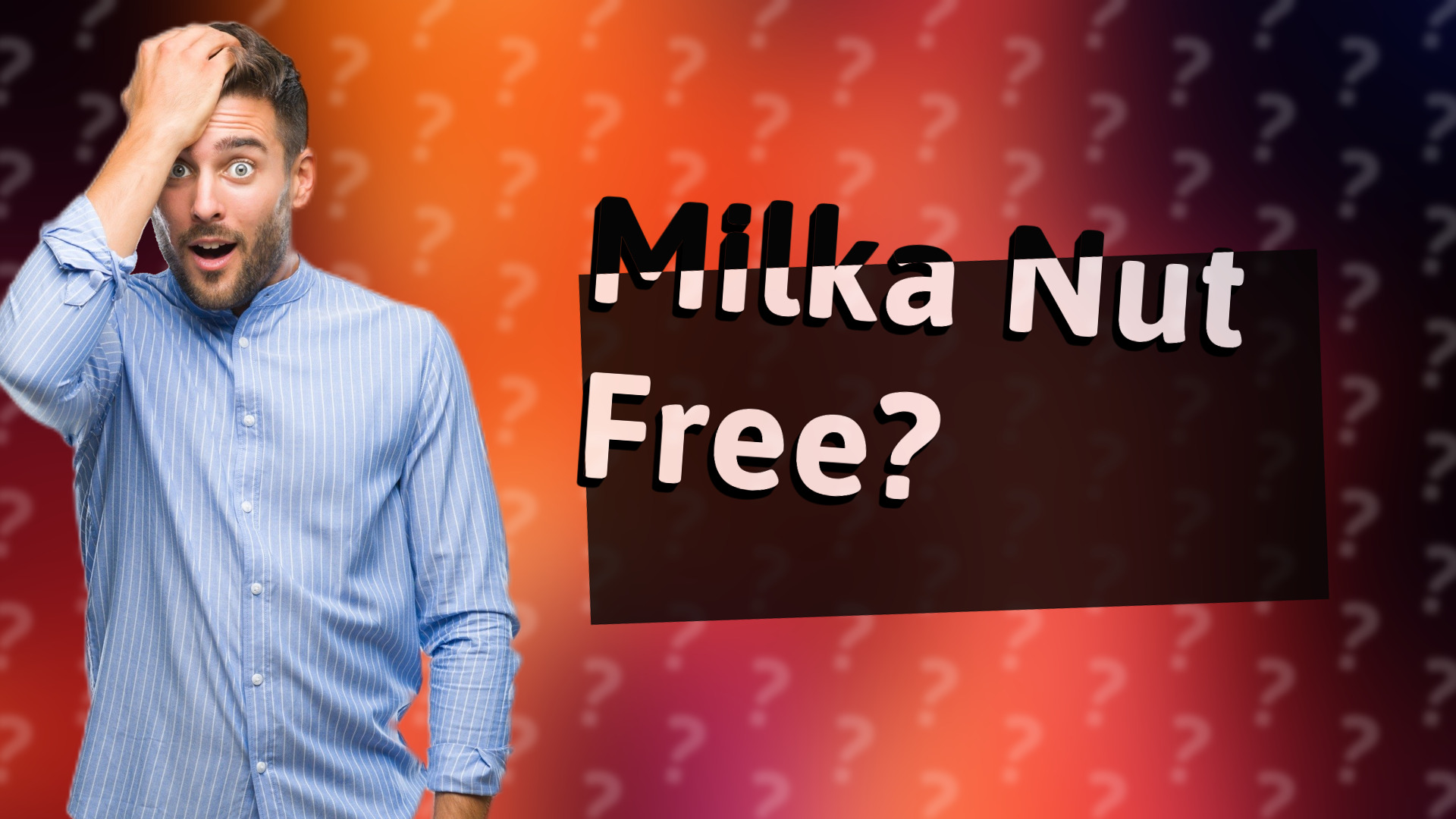 Milka Nut Free?