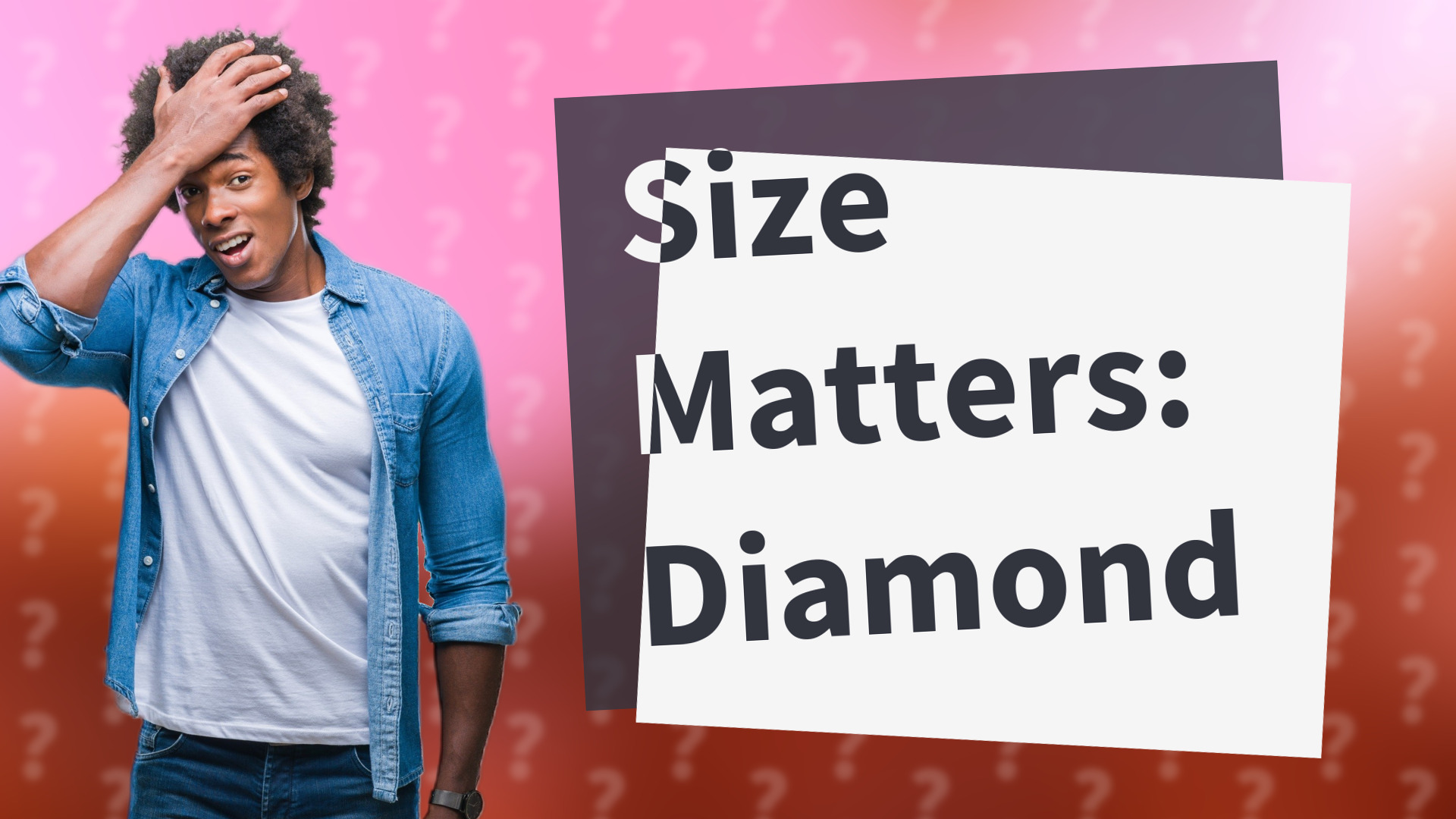Size Matters: Diamond