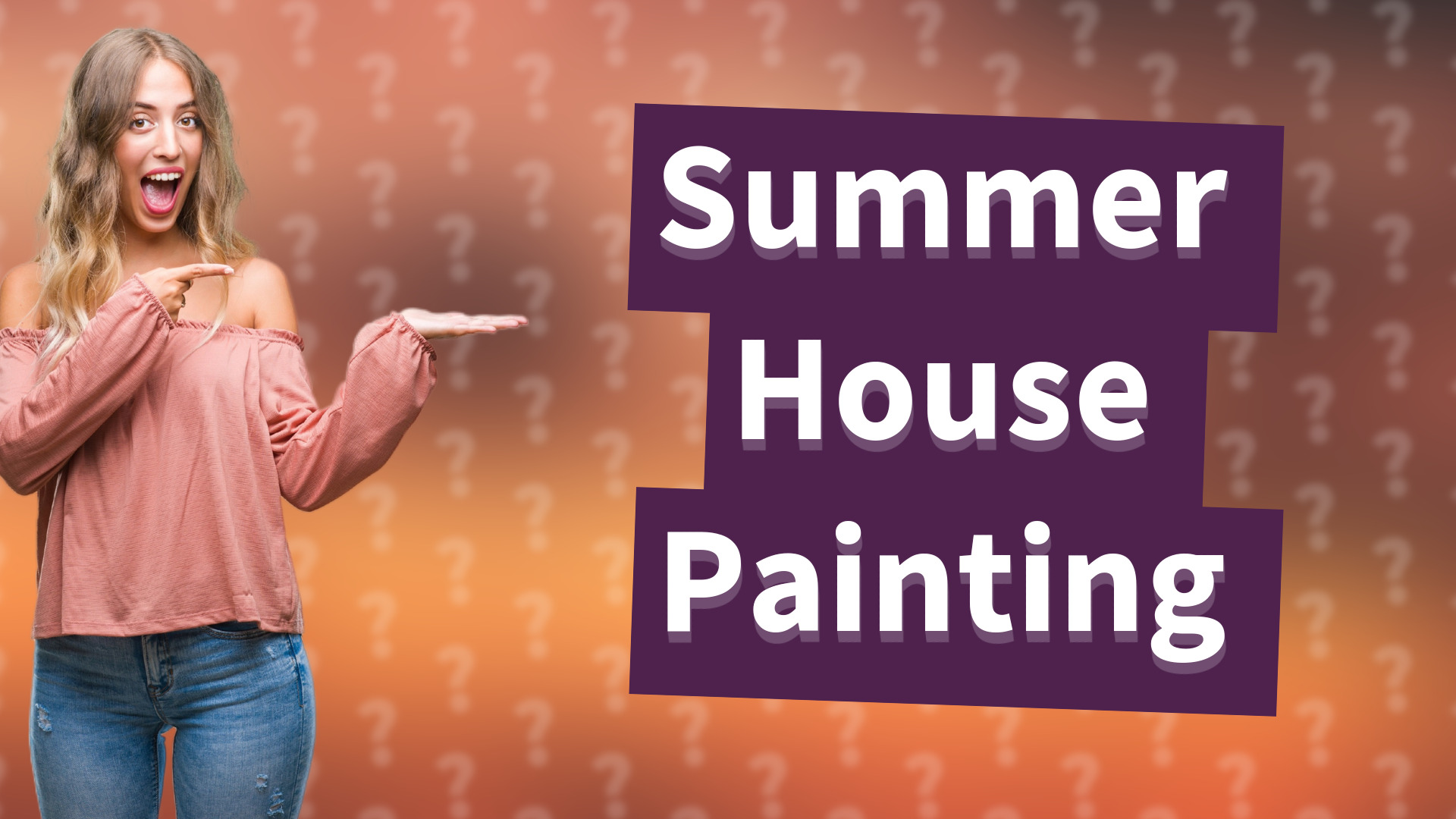 Summer House Painting