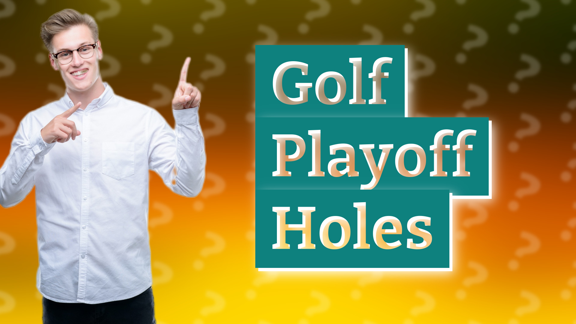 Golf Playoff Holes