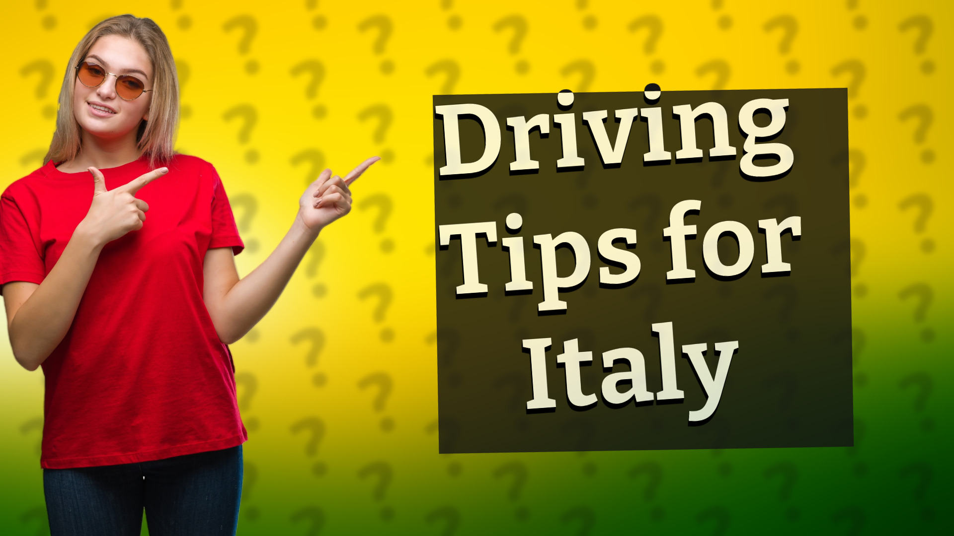 Driving Tips for Italy