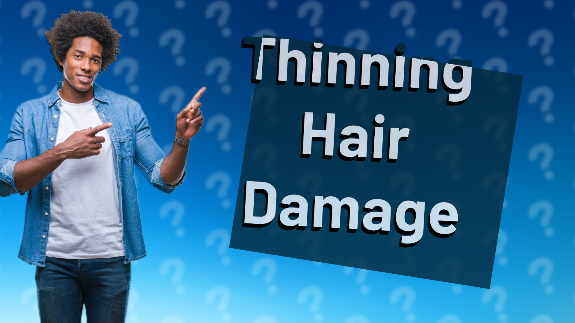 Thinning Hair Damage