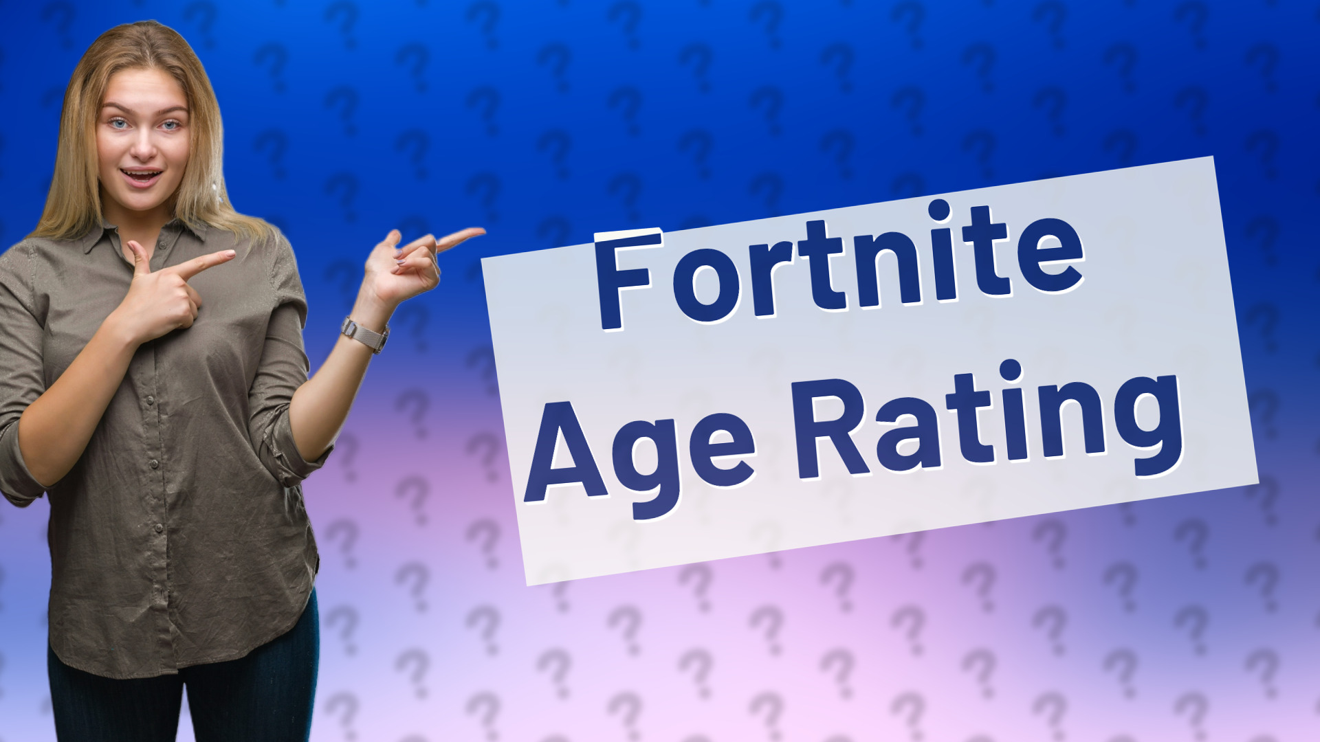Fortnite Age Rating