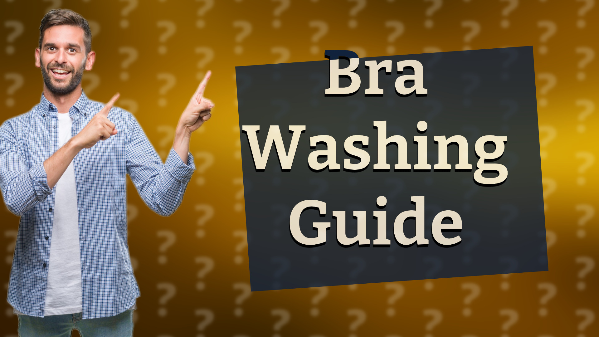 Bra Washing Guide