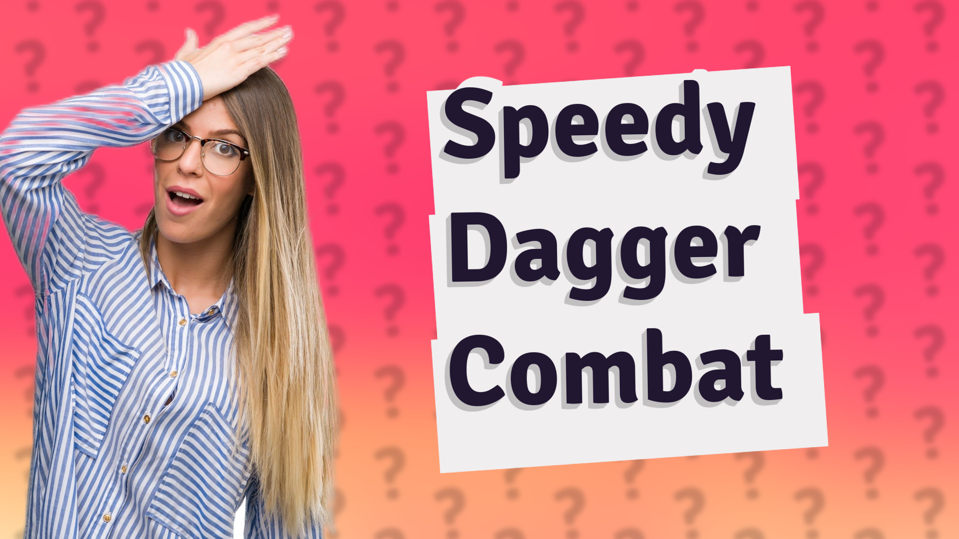 Speedy Dagger Combat