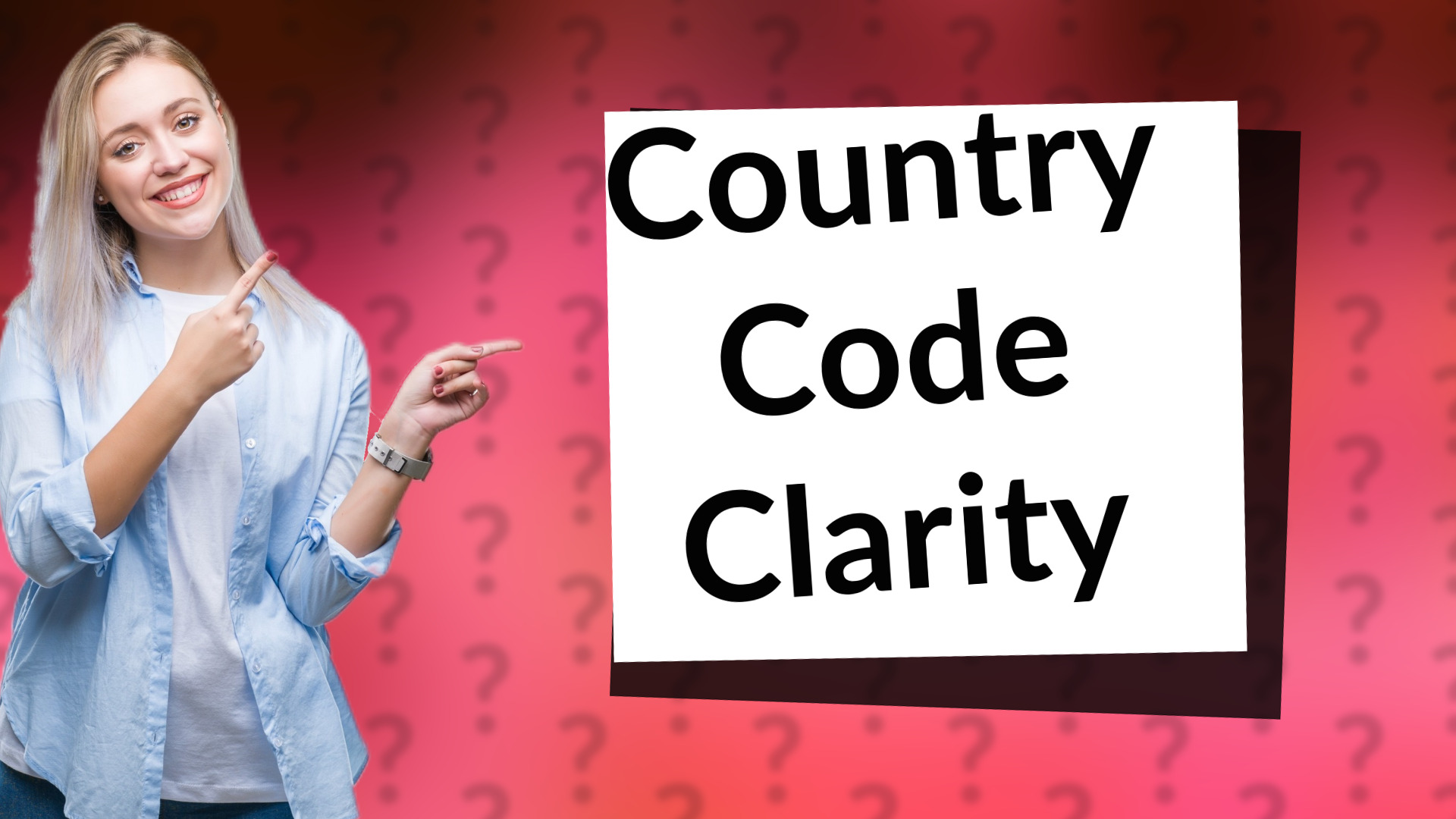 Country Code Clarity