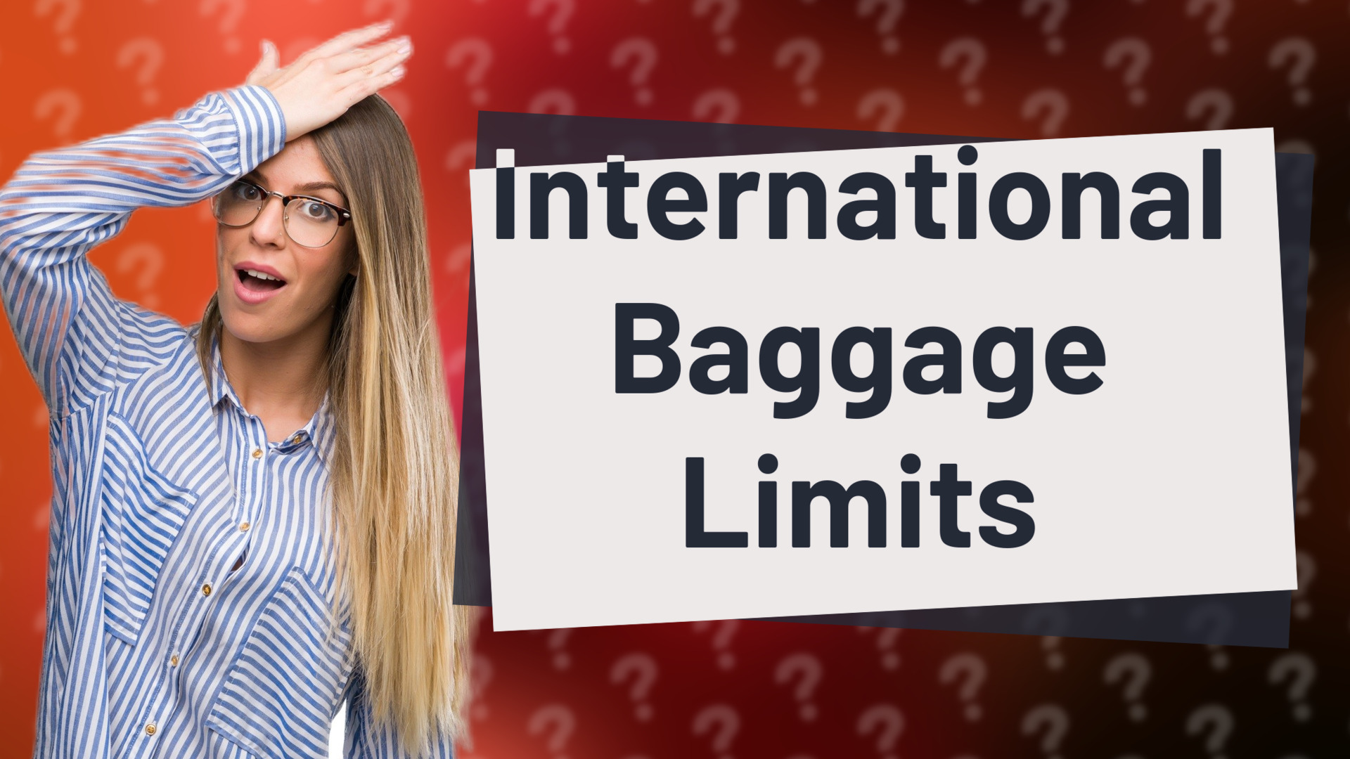 International Baggage Limits