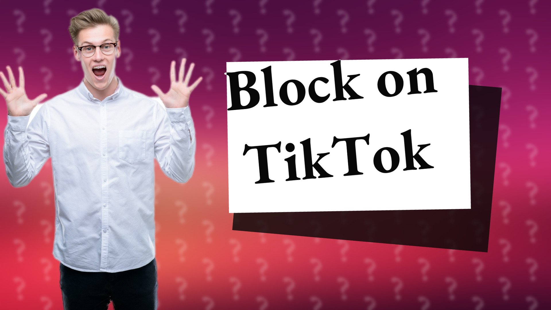 Block on TikTok