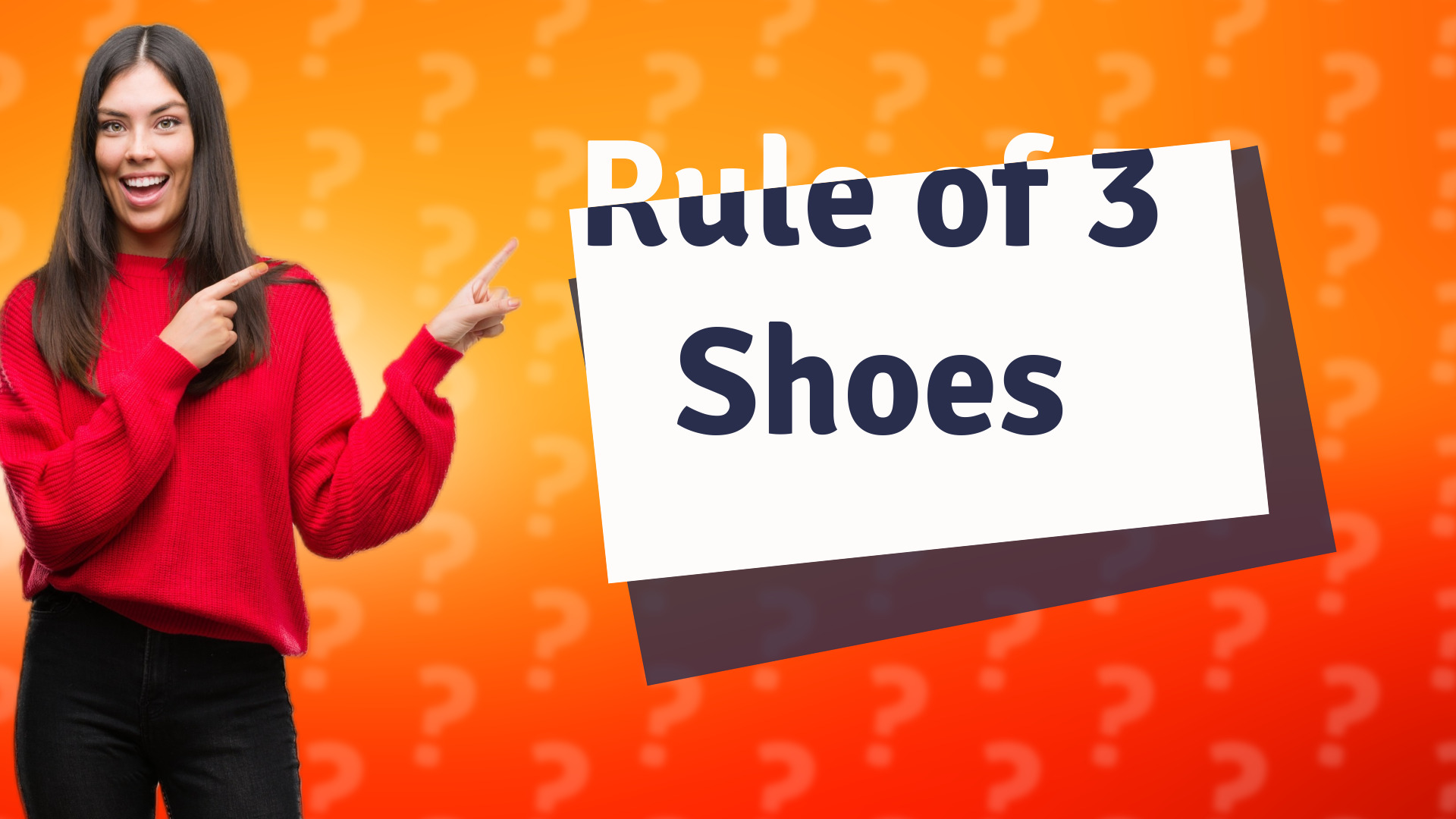 Rule of 3 Shoes