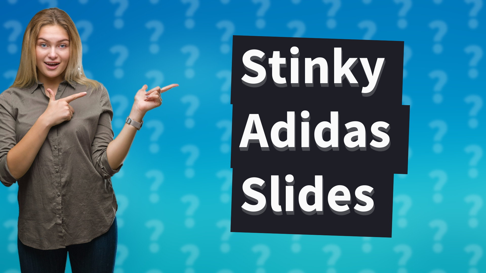 Stinky Adidas Slides