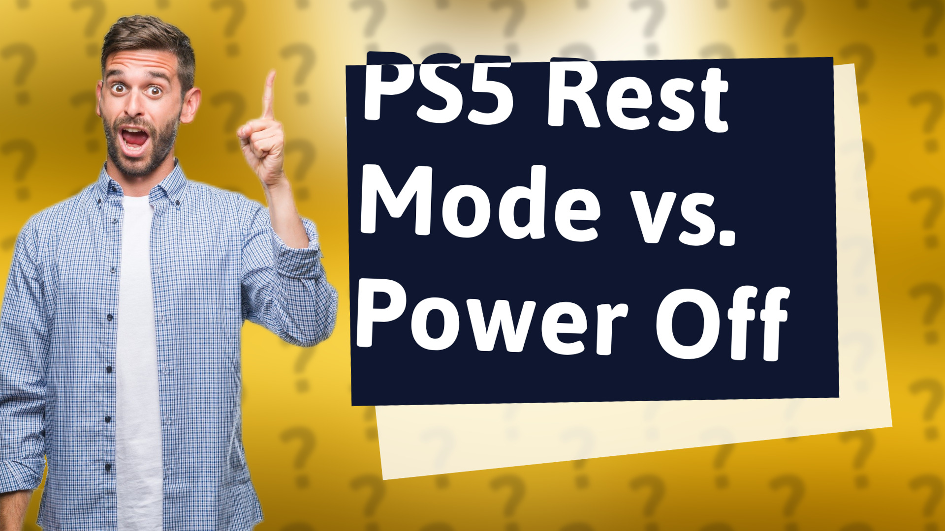 PS5 Rest Mode vs. Power Off