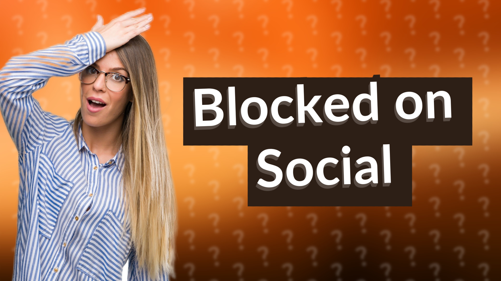 Blocked on Social
