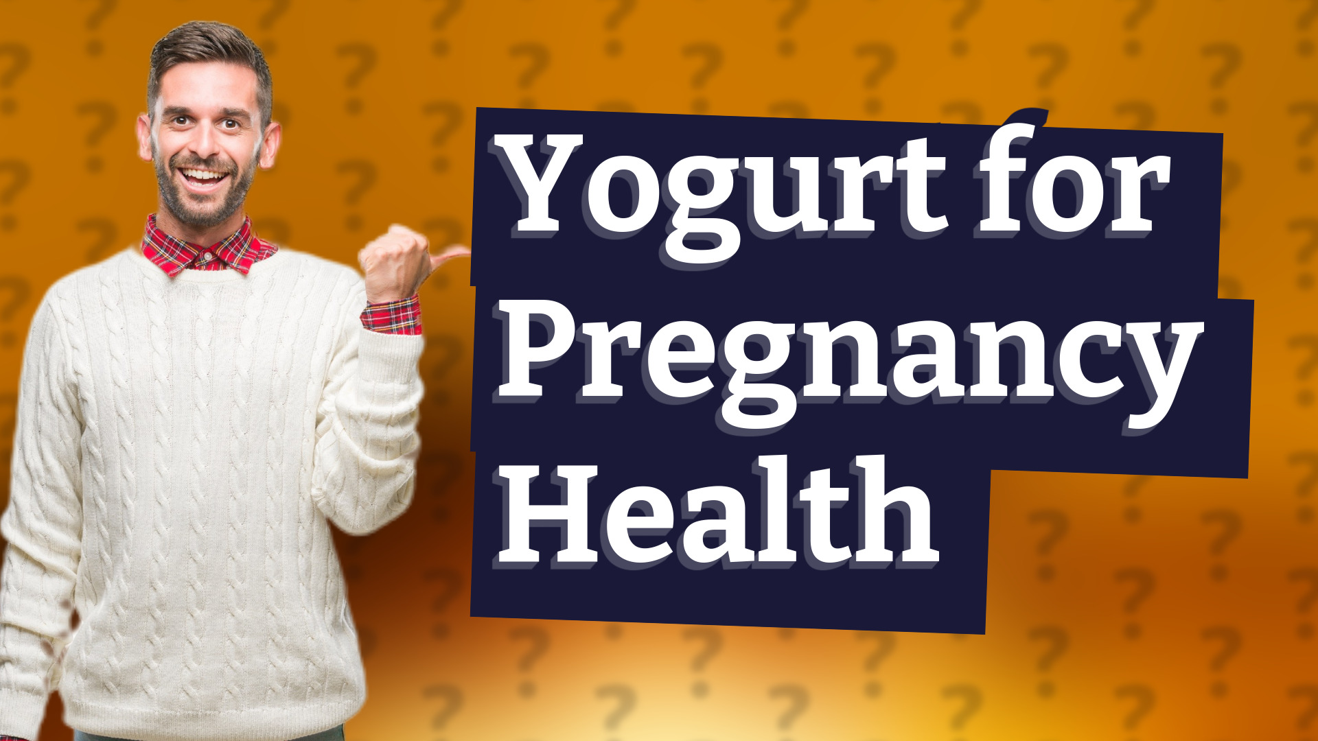 Yogurt for Pregnancy Health