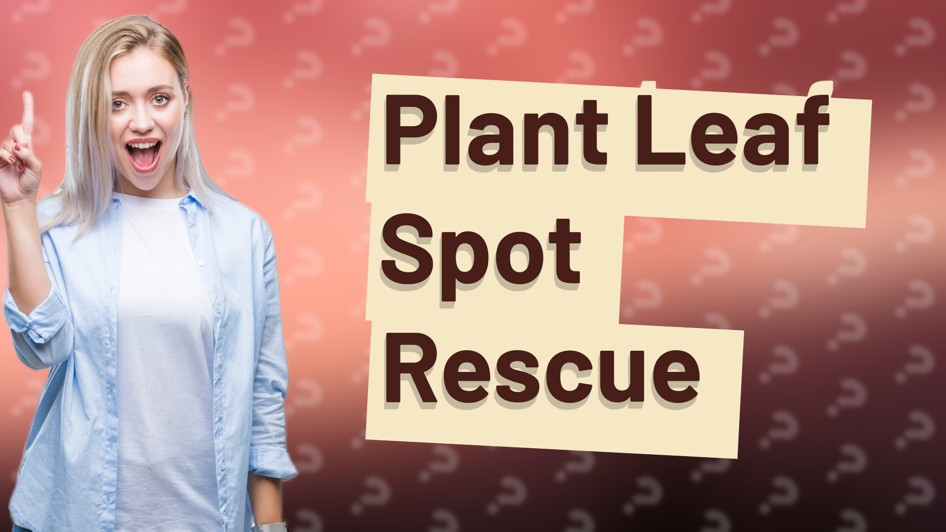 Plant Leaf Spot Rescue